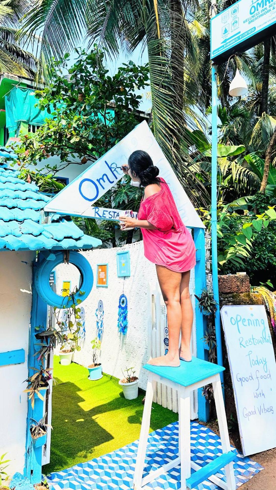Omkar Wellness Inn Arambol Buitenkant foto